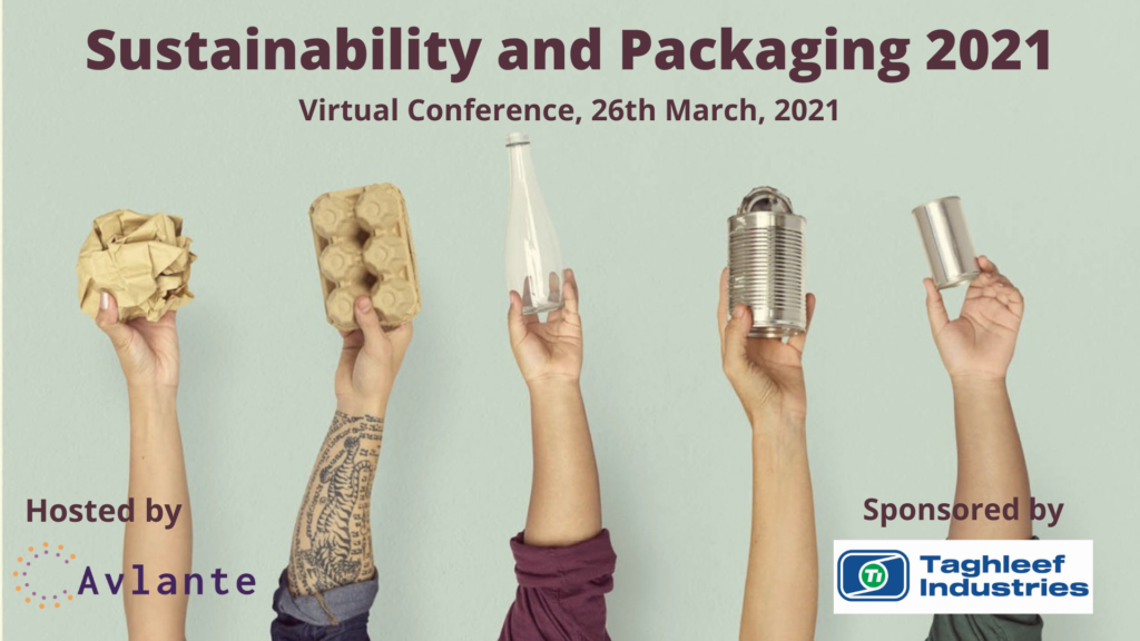 APEAL to speak at Sustainability and Packaging 2021 this Friday 26th March